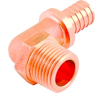 Угольник - переходник SANEXT аксиальный с наружной резьбой, 16мм х 1/2" 4920