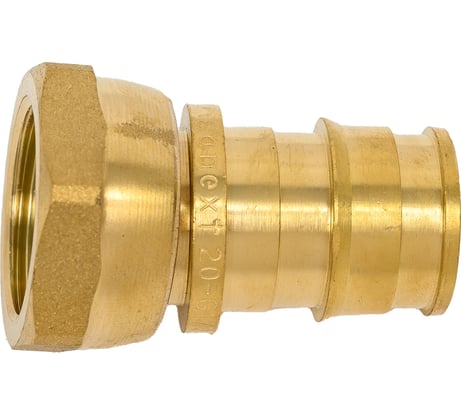 Переходник латунный с накидной гайкой SANEXT 20мм х 1/2" Lite 43205