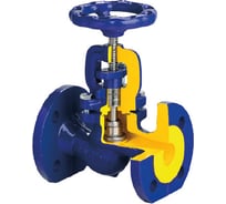 Запорный клапан Zetkama чугун, Ду200 Ру16 фл 215A200C04 007-7622