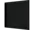 Люк ревизионный EVECS LN фланец 300x300 нажимной 327x327 пластик Black L3030N black 1