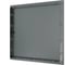 Люк ревизионный EVECS  LN фланец 300x300 нажимной 327x327 пластик Gray L3030N gray 3