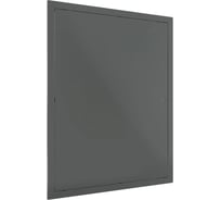 Люк ревизионный EVECS  LN фланец 300x400 нажимной 327x427 пластик Gray L3040N gray