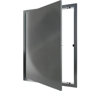 Люк ревизионный EVECS LN фланец 300x400 нажимной 327x427 пластик Gray L3040N gray