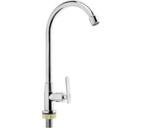 Моносмеситель ZEIN Z05 нержавеющая сталь, поворотный излив, хром 5369584