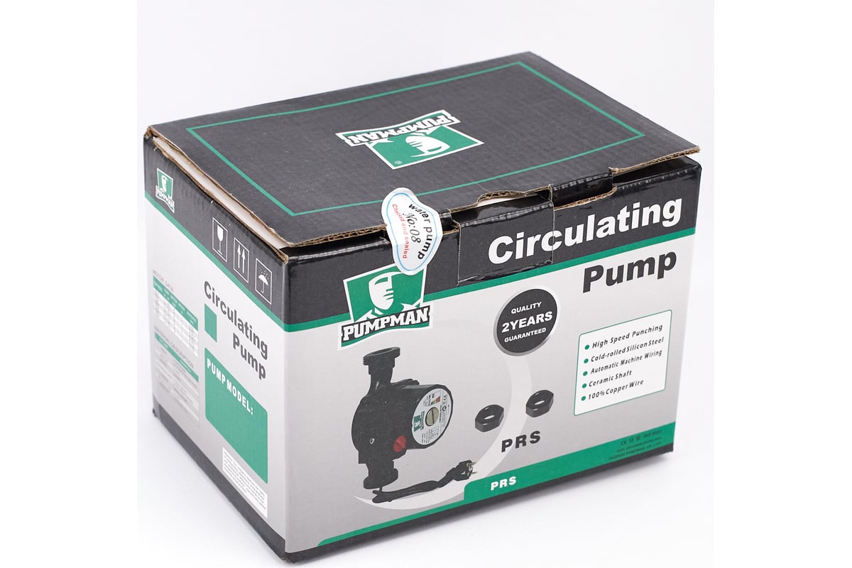 Циркуляционный насос PUMPMAN трехскоростной PRS25/6 (180mm) - выгодная ...