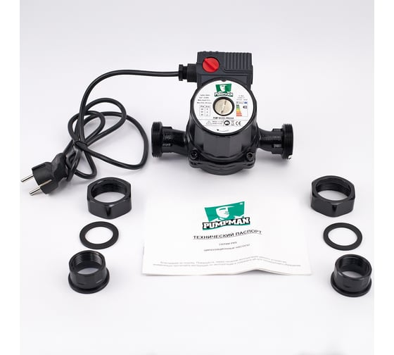 Циркуляционный насос PUMPMAN трехскоростной PRS25/6 (180mm)