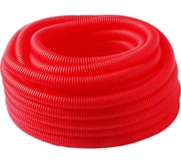 Кожуx защитный гофрированный для труб d25мм (  35/  40)   красный (40м)