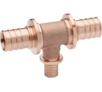 Тройник РЕХАУ 32, 25, 32, бронза (RX+), с уменьшенным боковым проходом 14570663001