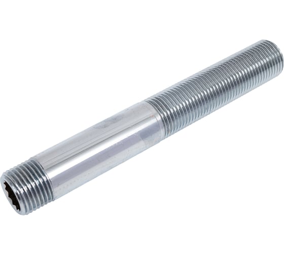 Сгон хромированный Millennium 1/2" х 150мм с наружной резьбой NSUM1215