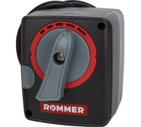 Сервопривод ROMMER RVM-0005-230002 230V, 120s, 10Nm RG0093NITKJNIR