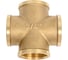 Крестовина латунная Millennium 3/4x3/4x3/4x3/4 с внутренней резьбой LKFF34 3