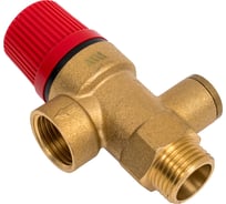 Предохранительный клапан Millennium 1/2" штуцер/гайка под манометр (3 бар) PKMM1203