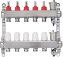 Коллекторная группа OASIS с расх. в сборе, 5-вых. НЕРЖ 1”3/4 KNR01-05