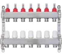 Коллекторная группа OASIS с расх., 7-вых. НЕРЖ 1”3/4 KNB01-07