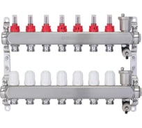 Коллекторная группа OASIS с расх. в сборе, 7-вых. НЕРЖ 1”3/4 KNR01-07