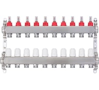 Коллекторная группа OASIS с расх., 10-вых. НЕРЖ 1”3/4 KNB01-10