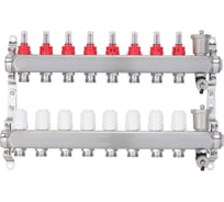Коллекторная группа OASIS с расх. в сборе, 8-вых. НЕРЖ 1”3/4 KNR01-08