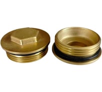 Заглушка коллектора Апогей G1 1/4 с резиновым кольцом, 2 шт. 331002