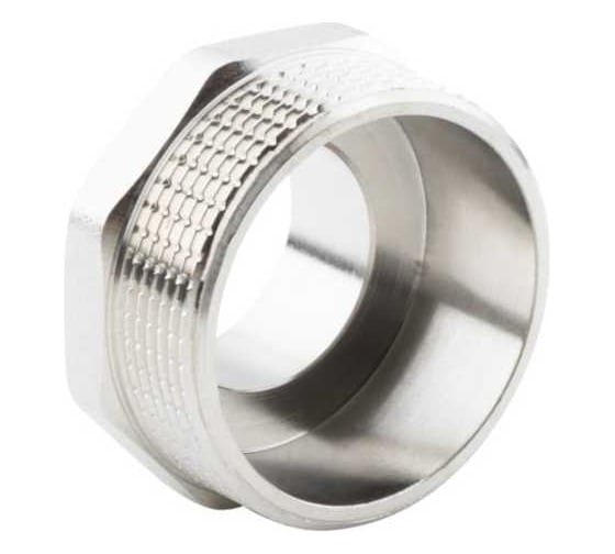 Ниппель переходной ALATO НР-НР 2"x1 1/4", латунь никелированная, 0104-5032