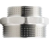 Ниппель переходной ALATO НР-НР 2"x1 1/2", латунь никелированная, 0104-5040