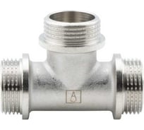 Тройник прямой ALATO НР-НР-НР 1", латунь никелированная, 0113-2525