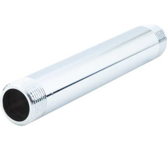 Удлинитель бочонок ALATO НР-НР 1", хромированный, 200мм 0126-2520 1