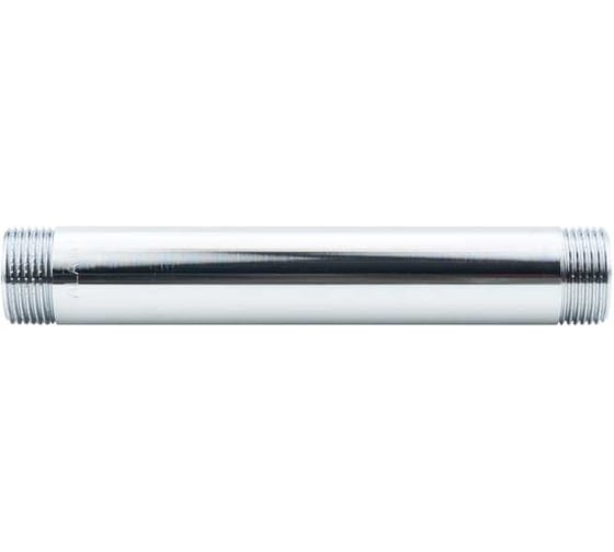 Удлинитель бочонок ALATO НР-НР 1", хромированный, 200мм 0126-2520