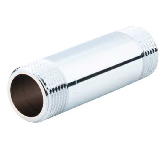 Удлинитель бочонок ALATO НР-НР 1", хромированный, 100мм 0126-2510 1