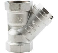 Фильтр косой сетчатый ALATO ВР-ВР 1 1/2", латунь никелированная, 0140-4040
