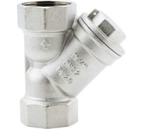 Фильтр косой сетчатый ALATO ВР-ВР 1 1/4", латунь никелированная, 0140-3232