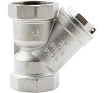 Фильтр косой сетчатый ALATO ВР-ВР 2", латунь никелированная, 0140-5050