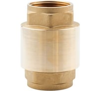 Клапан обратный пружинный ALATO с латунным седлом ВР-ВР, латунный 1 (12/72) 0141-2525