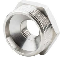 Футорка ALATO НР-ВР 1 1/2"x1/2", латунь никелированная, 0122-4015