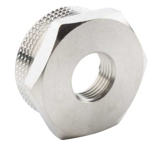 Футорка ALATO НР-ВР 1 1/2"x1/2", латунь никелированная, 0122-4015