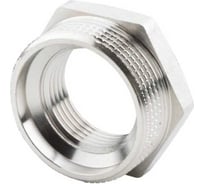 Футорка ALATO НР-ВР 1 1/2"x1", латунь никелированная, 0122-4025