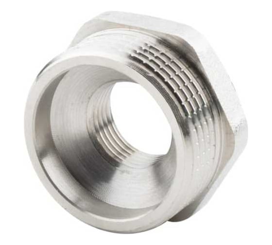 Футорка ALATO НР-ВР 1 1/4"x1/2", латунь никелированная, 0122-3215 1