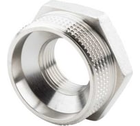 Футорка ALATO НР-ВР 1 1/2"x3/4", латунь никелированная, 0122-4020