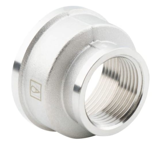 Переходная муфта ALATO ВР-ВР, латунь никелированная 1.1/2x1.1/4 (5/35) 0102-4032