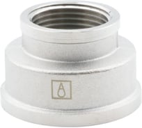 Переходная муфта ALATO ВР-ВР, латунь никелированная 2x1 (1/30) 0102-5025