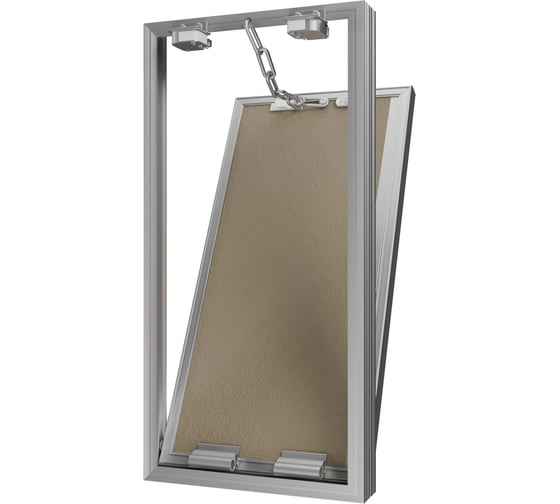 Ревизионный люк EVECS D Ceramo Base 300x600 скрыт.монтаж съемный алюминий D3060 ceramo base