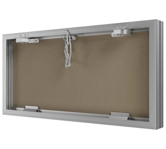 Ревизионный люк EVECS D Ceramo Base 600x300 скрыт.монтаж съемный алюминий D6030 ceramo base