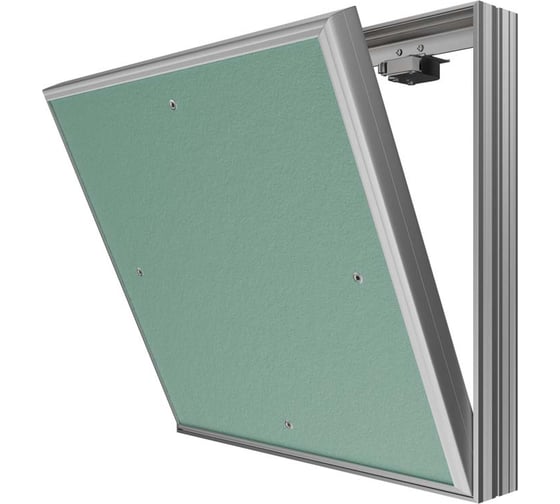 Ревизионный люк EVECS D Ceramo Base 600x600 скрытый монтаж съемный алюминий D6060 ceramo base