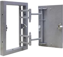 Ревизионный люк EVECS D Ceramo Steel 500x300 скрытый монтаж, окрашенная сталь D5030 ceramo steel