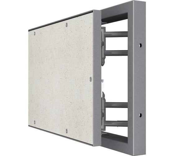 Ревизионный люк EVECS D Ceramo Steel 500x300 скрытый монтаж, окрашенная сталь D5030 ceramo steel