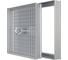 Ревизионный люк EVECS D Floor 300x300 напольный, скрытый монтаж алюминий D3030 floor 2