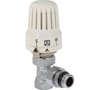 Термостатический клапан с теромоголовкой для радиатора ООО ПКФ Сварком угловой 1/2 (VT.047.N.04) (1 шт.) СанТех s016600