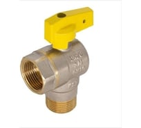 Кран газовый ООО ПКФ Сварком шаровой, угловой д=20 б г/ш (1 шт.) СанТех s056669