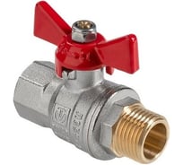 Кран шаровой ООО ПКФ Сварком д= 15 б г/ш полнопроходной, ГОСТ (VT.418.N.04) (1 шт.) СанТех s071121