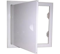 Лючок пластиковый с нажимным замком ООО ПКФ Сварком ЛПЗ 100x100, белый s027173