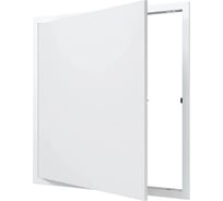 Лючок пластиковый ООО ПКФ Сварком LN с нажимным замком, белый (L4040N), 400х400 s066996